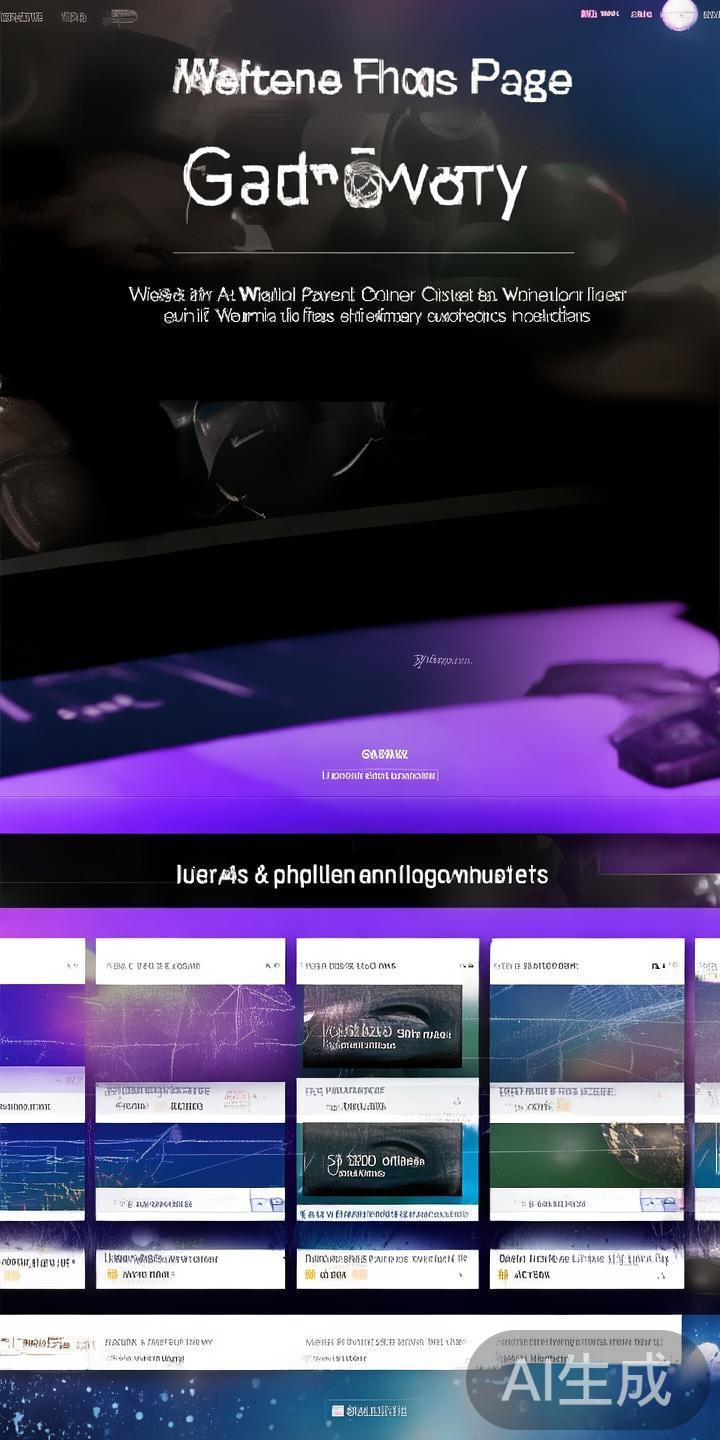 首页入口
这是用户进入平台的第一站，包含最新赛事